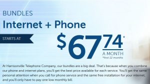 Harrisonville Telephone Company phone and Internet bundles