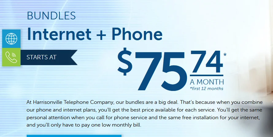 Harrisonville Telephone Company bundle home phone and internet Harrisonville Telephone Company bundle home phone and internet