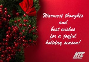 Warmest thoughts and best wishes for a joyful holiday season!