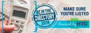 Make sure you're listed in the 2018 Directory