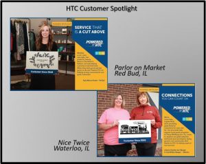 Harrionville Telephone Company business services Nice Twice Parlor on Market