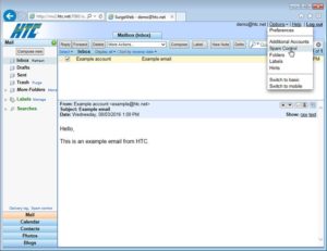 Email Spam Control