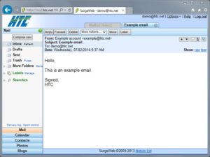 Opening Email Messages