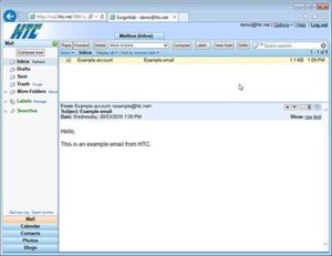 Surgeweb Email Inbox